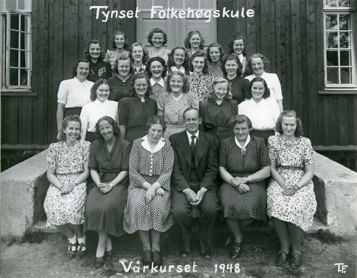 Ukjent, Tynset folkehøgskole, vårkurset 1948