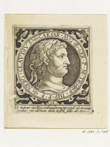 Nicolaes de Bruyn, Print
