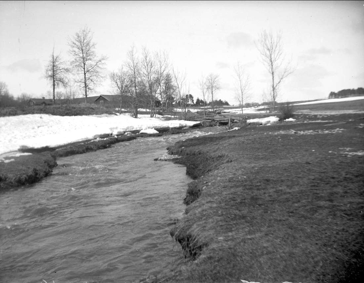 August Fredrik Schagerström, Spring River in Samnan, the parish of Vaksala, Uppland 1922