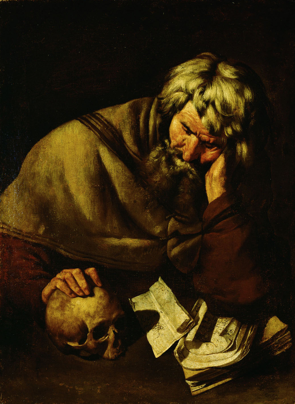 Master of the Annunciation to the Shepherds, Philosoph des Altertums (Heraklit?)