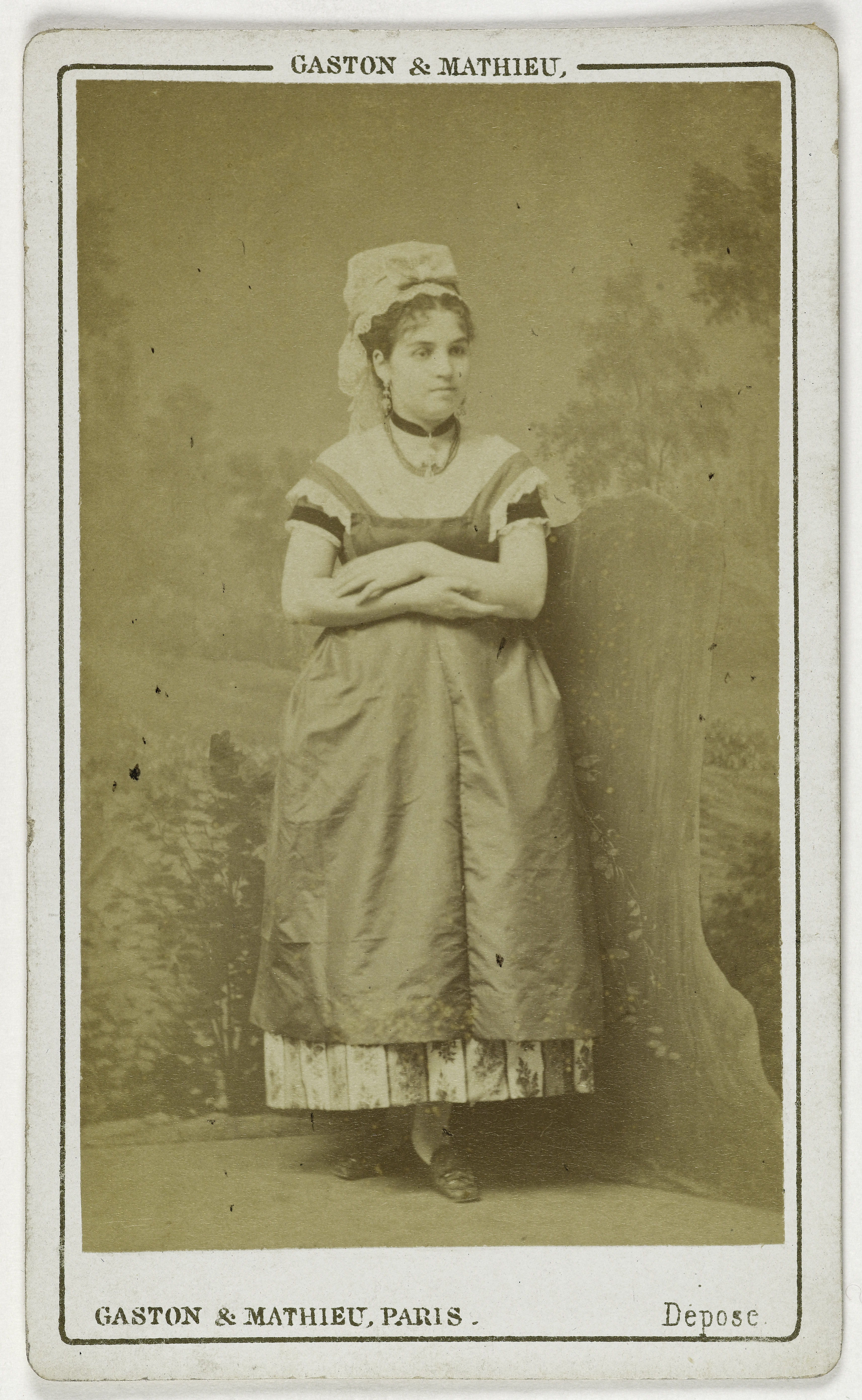 Gaston & Mathieu, Portrait de Gréty, (actrice)