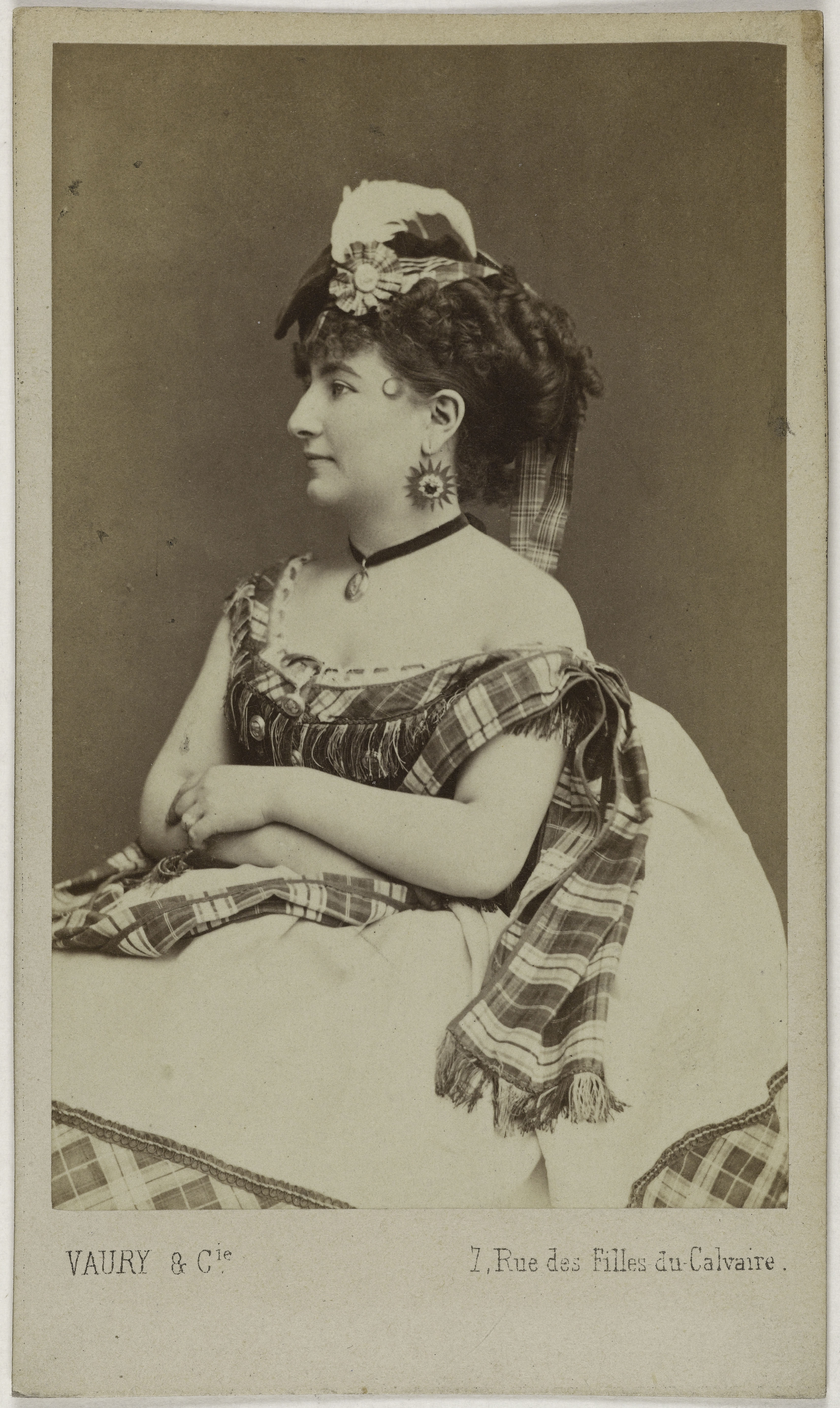 Vaury et Cie, Portrait de Debray (actrice aux Folies et au théâtre des Variétés)