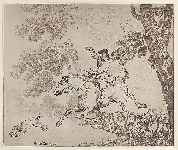 Thomas Rowlandson, The Huntsman