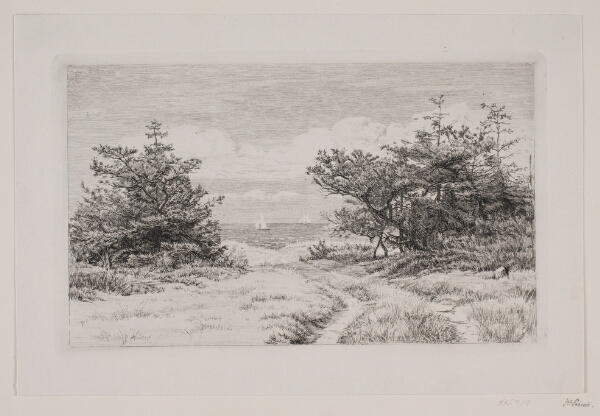 Carl Bloch, Udsigt til Havet