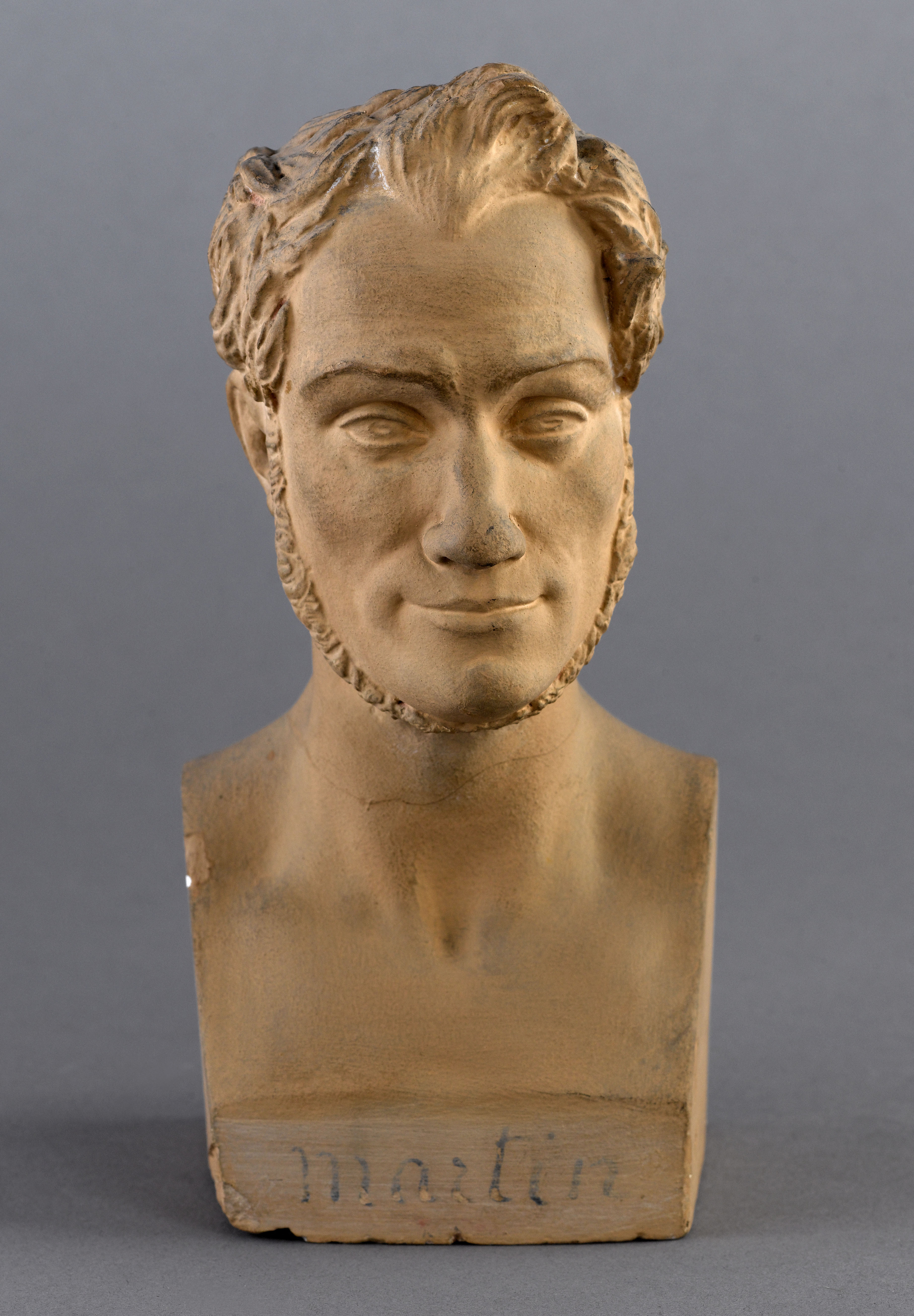 Jean Pierre Dantan, Portrait sérieux du médecin (?), Martin