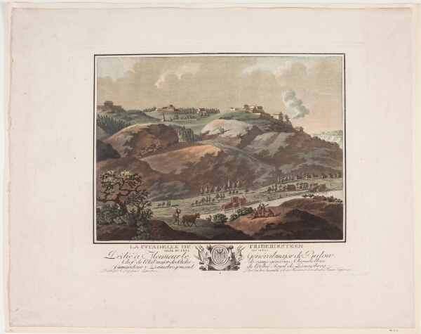 Georg Haas, La citadelle de Frideriksteen