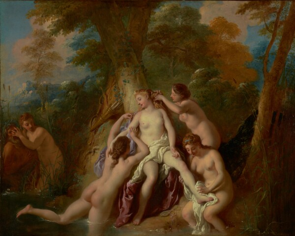Jean-François de Troy, Diana and Her Nymphs Bathing