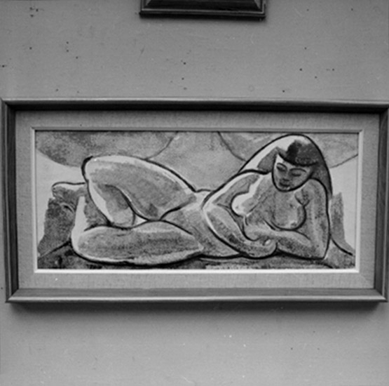 Knut Borg, Tavla. Otto Rydelius