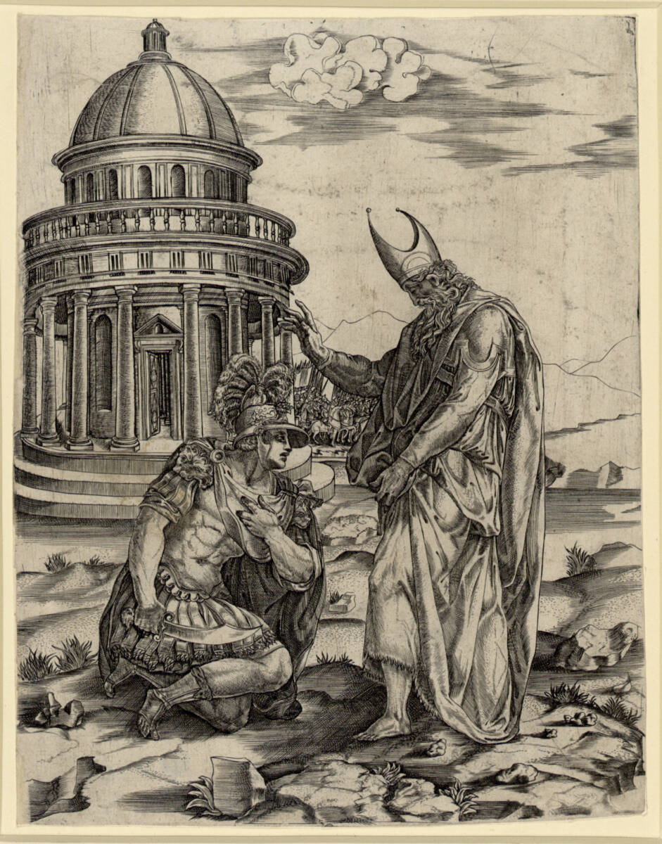 Anonym, Der heilige Ambrosius und der Kaiser Theodosius