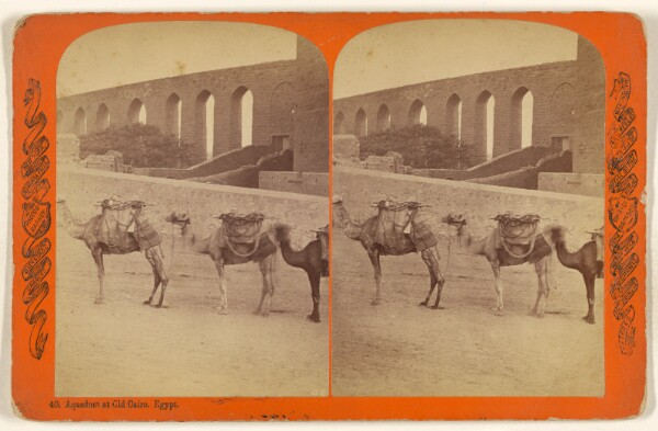Charles Bierstadt, Aqueduct at Old Cairo. Egypt.