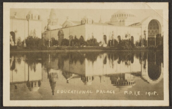 Louis Fleckenstein, [Educational Palace, Pan Pacific International Exposition (P.P.I.E.)]