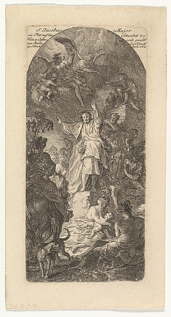 Martin Johann Schmidt, St. James the Greater Preaching