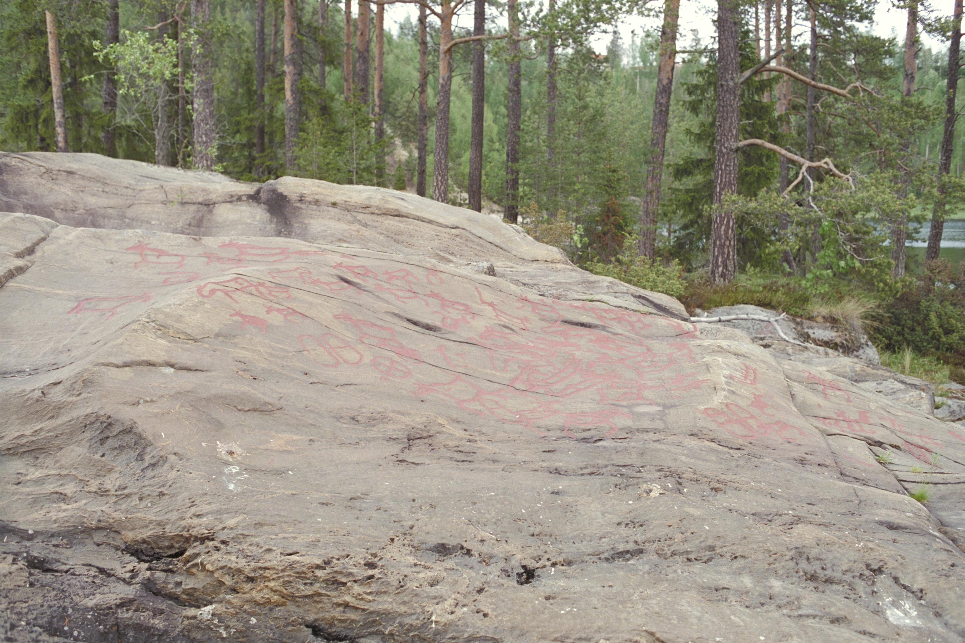 Bengt A Lundberg, Nämforsen, hällristningsområde