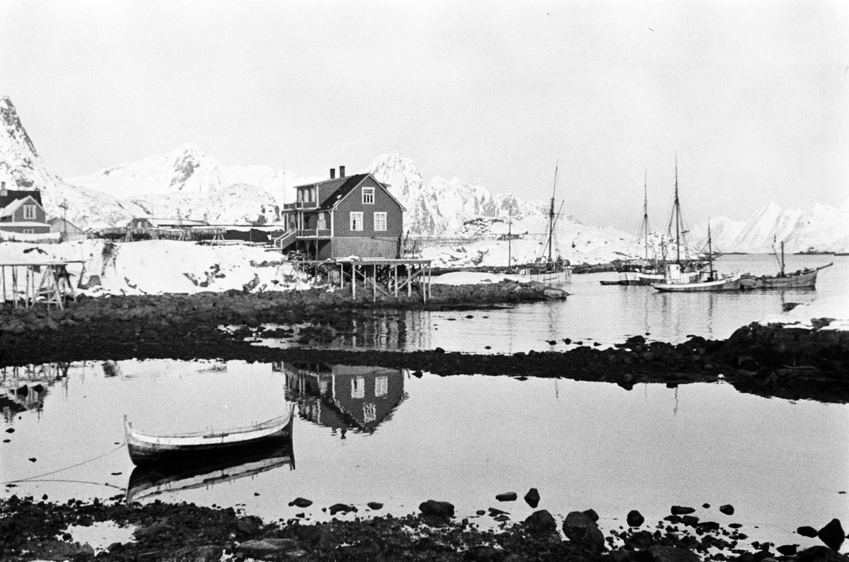 Anders Beer Wilse, Prot: Lofotfiske havnen