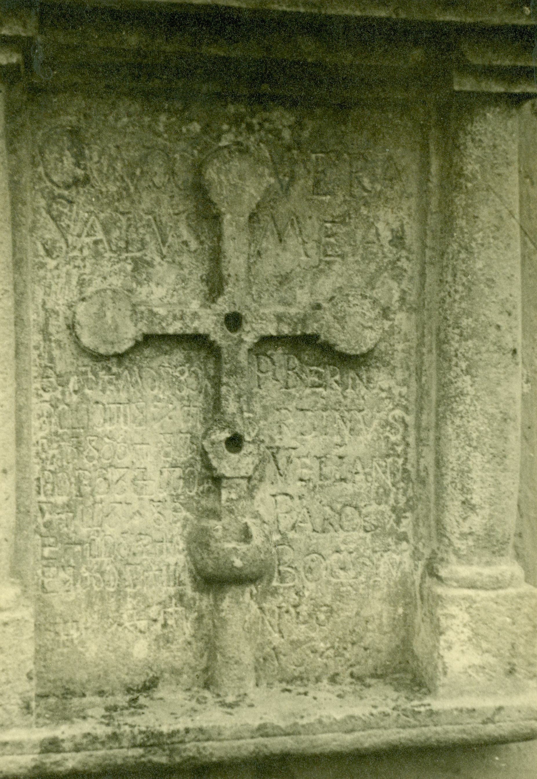 Branko Fučić, Boljun (Lupoglav), Župna crkva sv. Jurja, glagoljski natpis iz 1641. god.