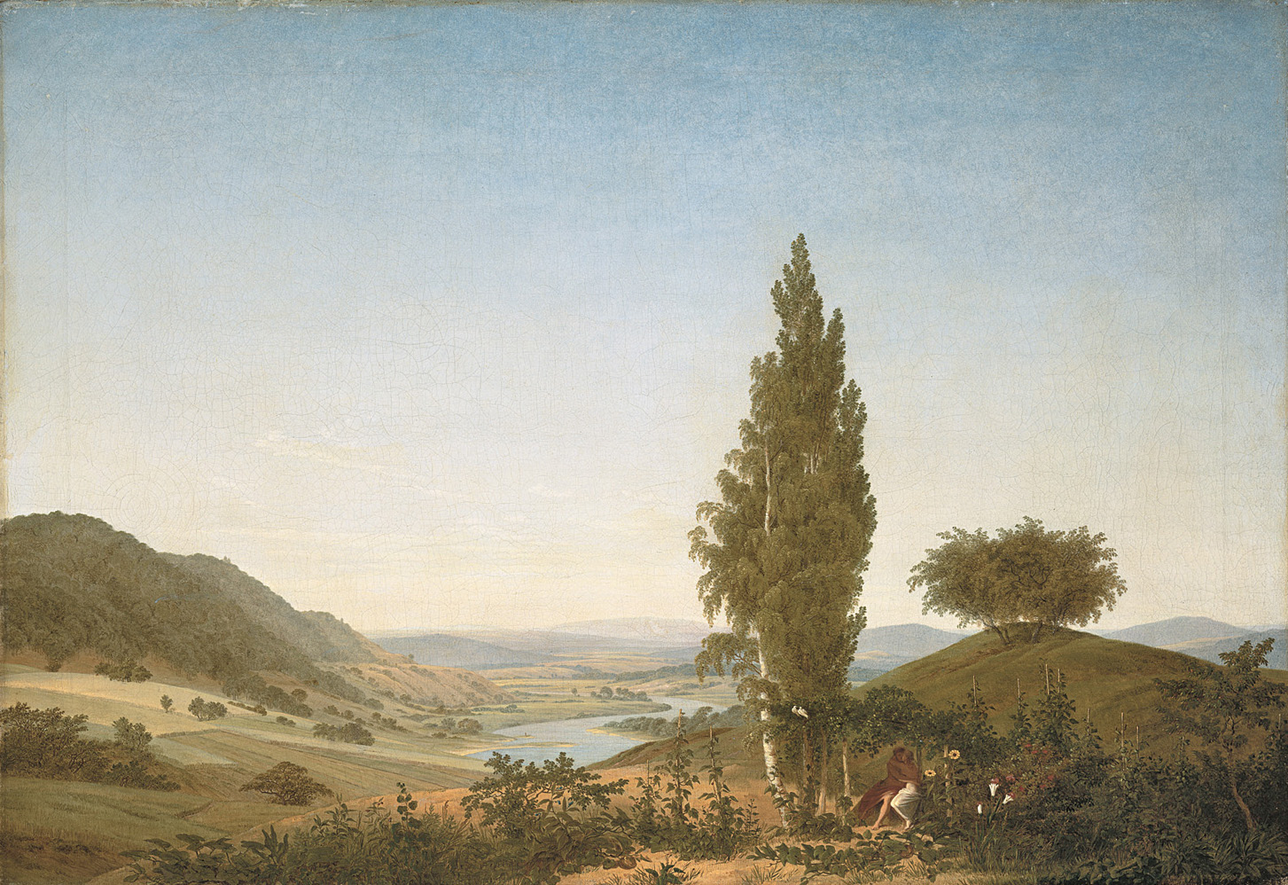 Caspar David Friedrich, The Summer (Landscape with couple)