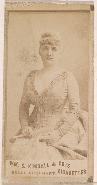 William S. Kimball & Company, Belle Urquhart, from the Actresses series (N203) issued by Wm. S. Kimball & Co.