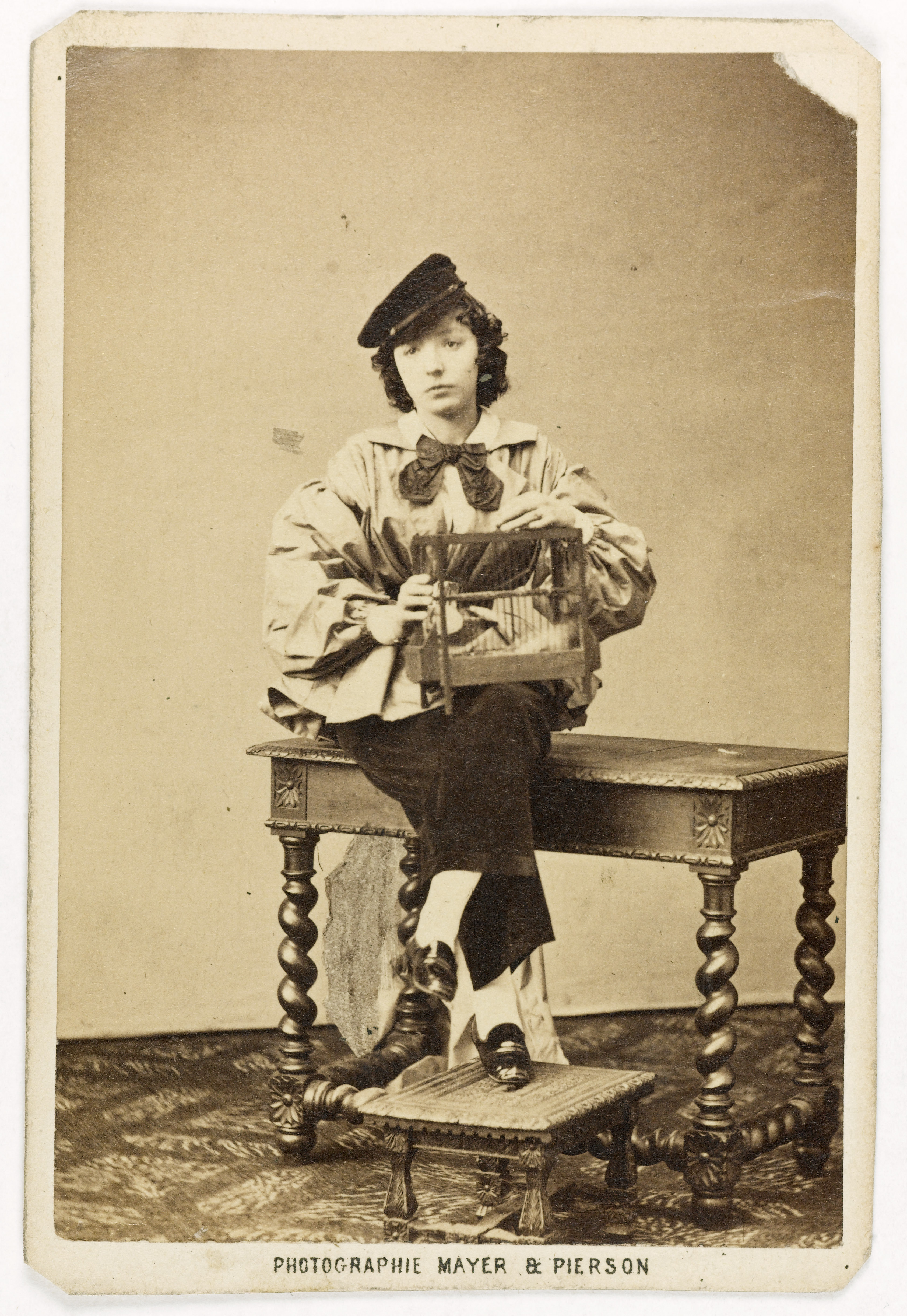 Mayer Frères et Pierson, Portrait de Mlle Lucile Tostée, actrice