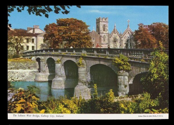 Hinde, John Wilfrid, The Salmon Weir Bridge, Galway City, Ireland