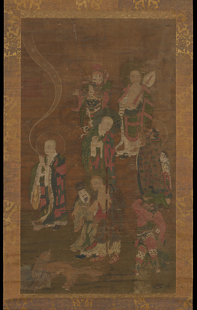 Unidentified artist, Luohans and Attendants