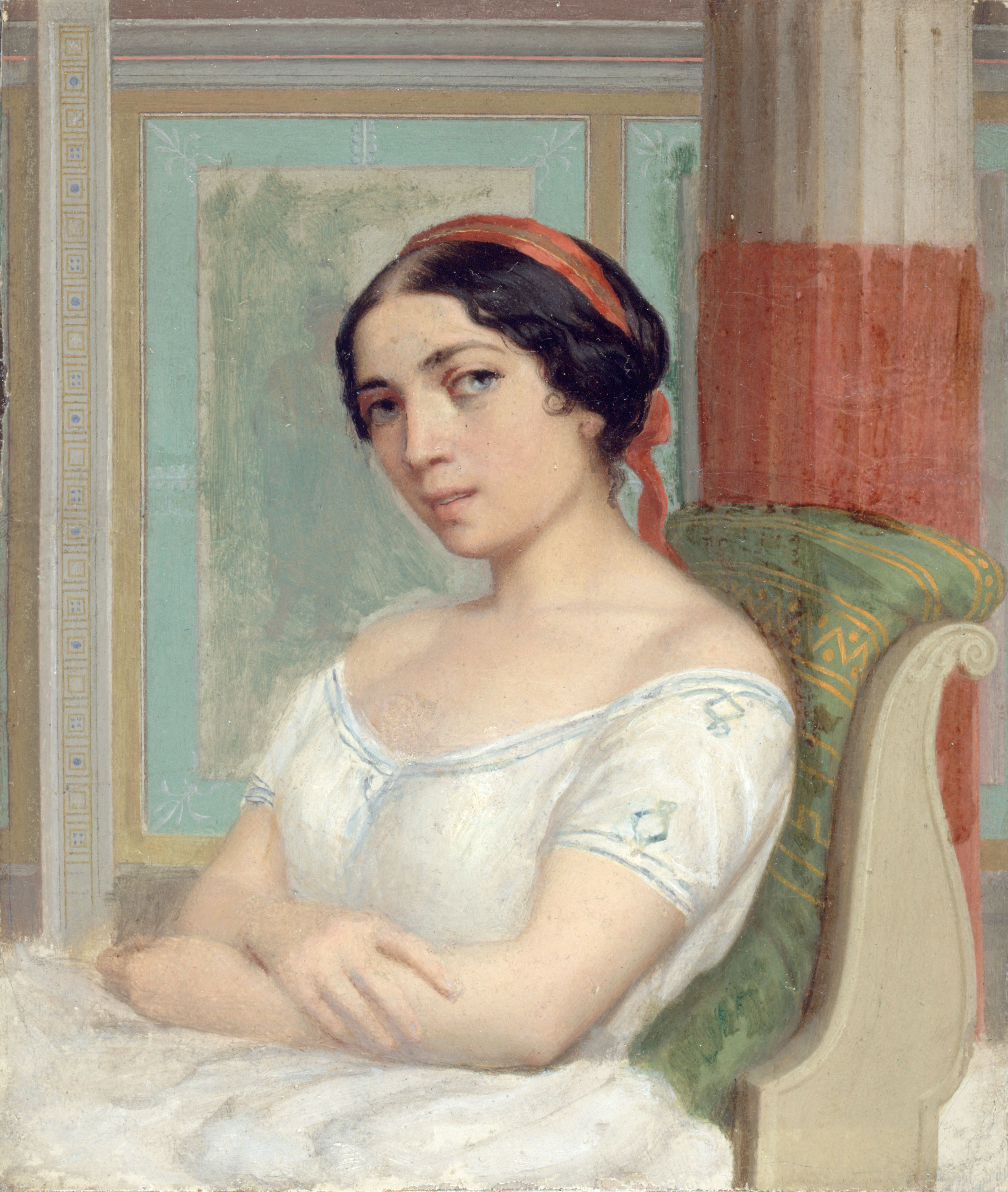 Anonyme, Portrait d'Ernesta Grisi