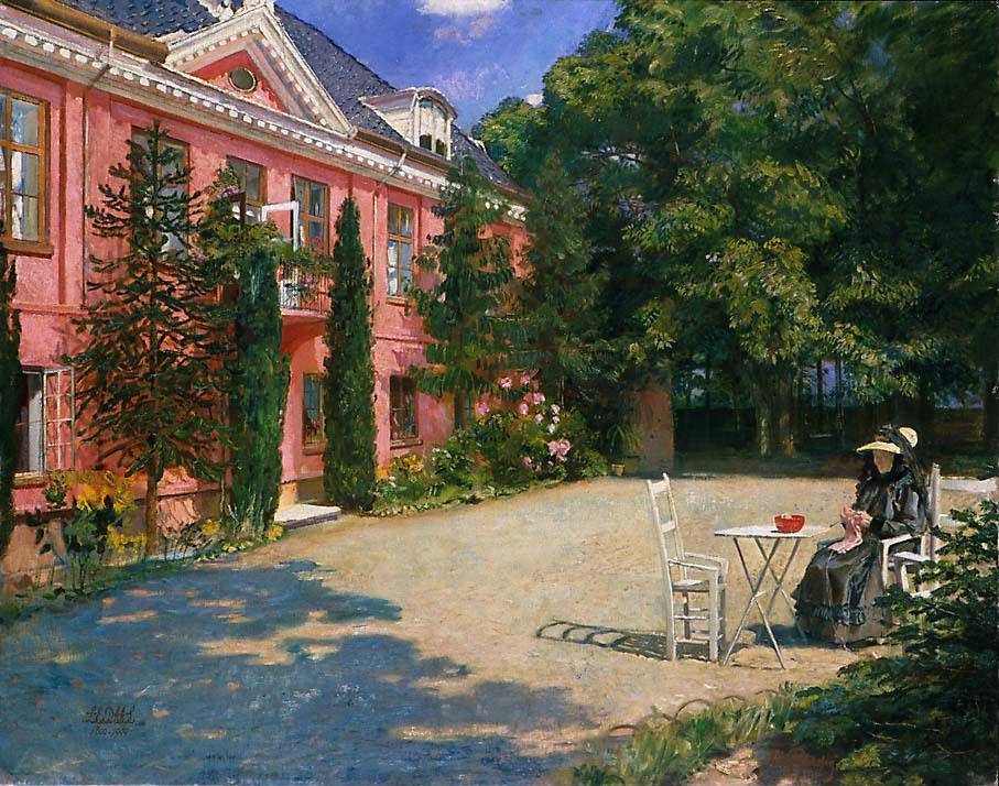 Eilif Peterssen, The Manor Ledaal in Stavanger