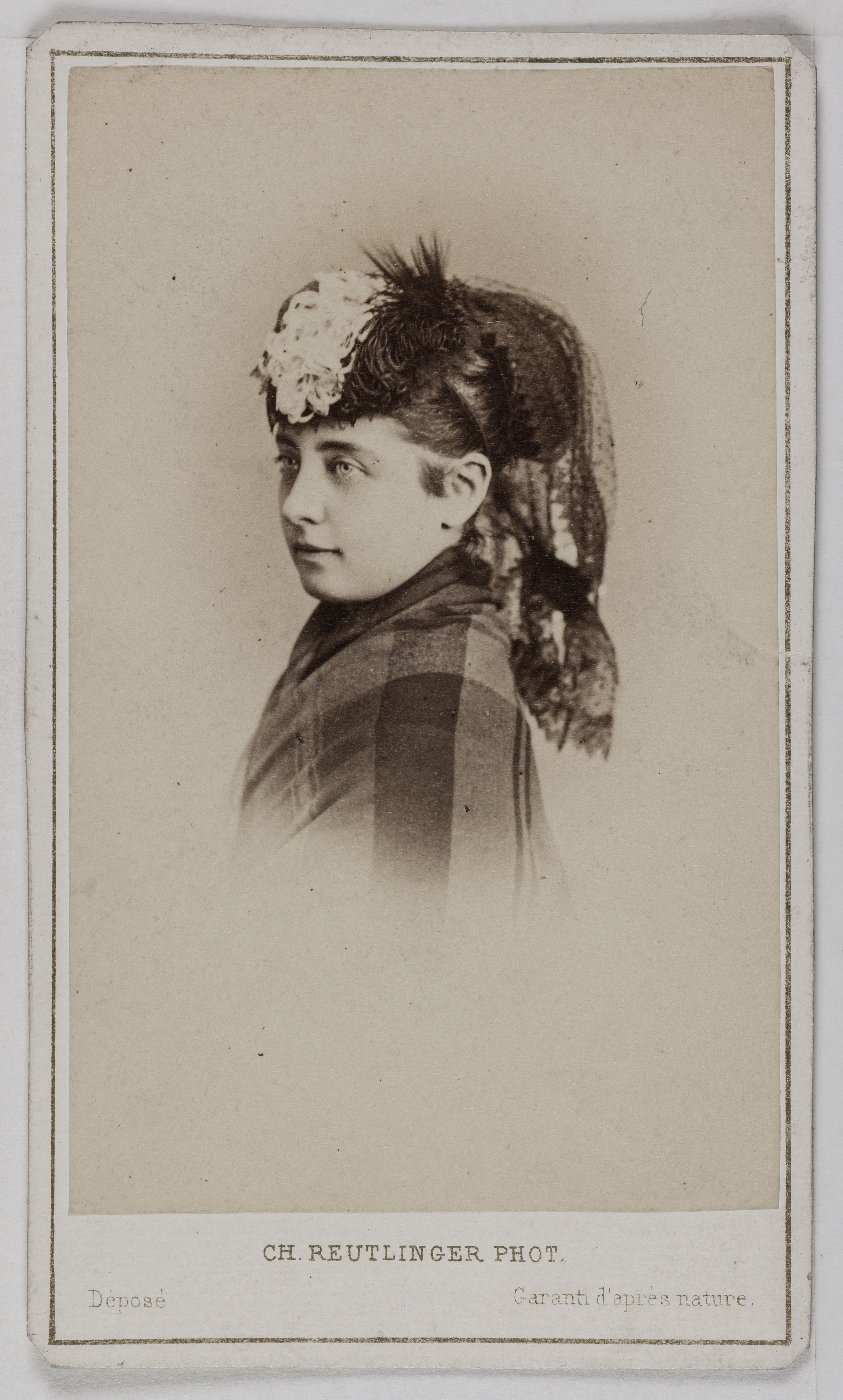 Charles Reutlinger, Portrait de Lucca Pauline, (1841-1908), (chanteuse lyrique)