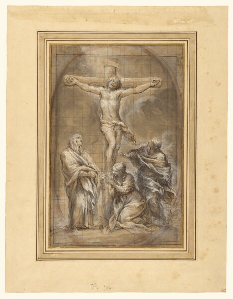Pietro da Cortona, Christ on the Cross with the Virgin Mary, Mary Magdalene, and Saint John