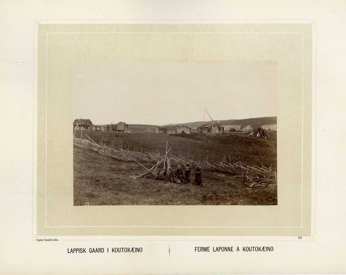 Sophus Tromholt, Billeder fra Lappernes Land/Tableaux du Pays des Lapons