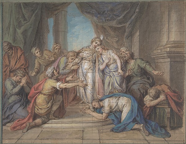 Charles Antoine Coypel, Joseph Recognized by his Brothers
