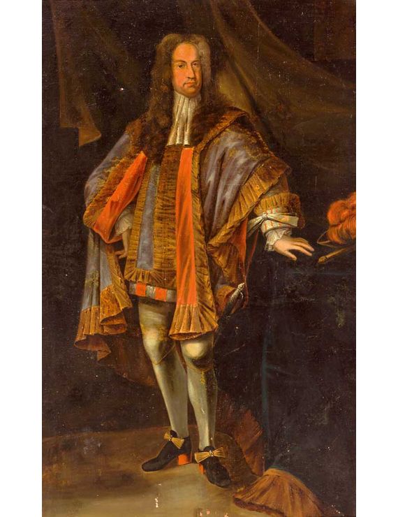 Unknown artist, Porträt Kaiser Karl VI.