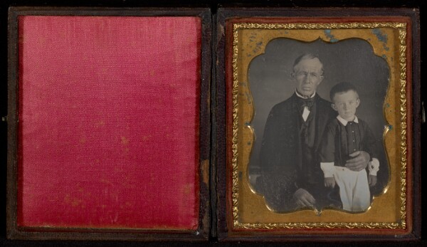 Unknown, [Portrait of a Man and Boy]