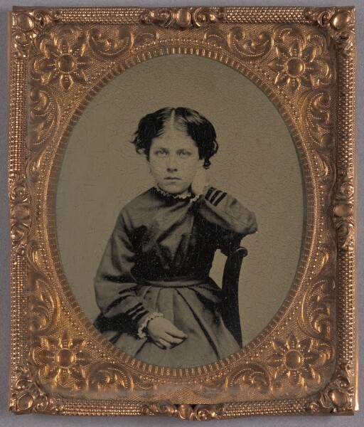 Unknown, [Portrait of a Seated Girl]