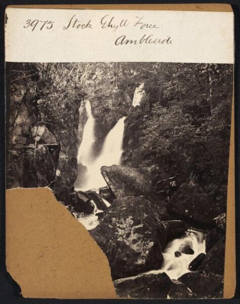Francis Frith, Stock Ghyll Force Ambleside