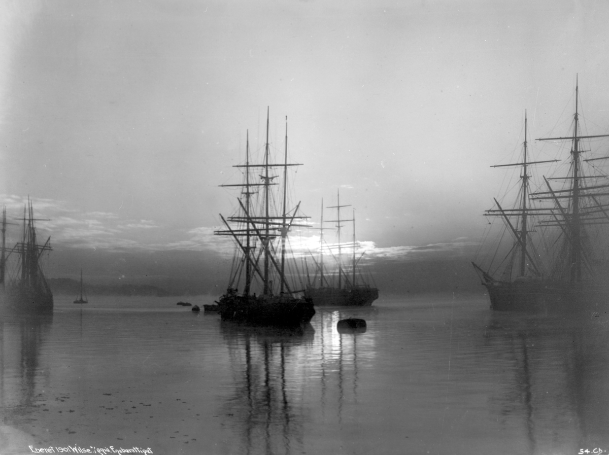 Anders Beer Wilse, Prot: Solnedgang Piberviken Jan 1902