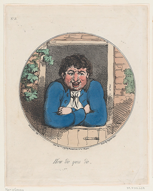 Thomas Rowlandson, How Do You Do
