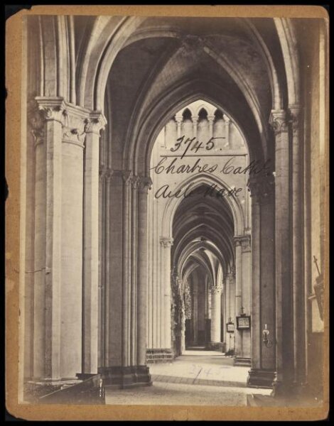 Francis Frith, Chartres Cath'l.  Aisle Nave