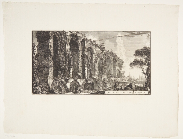 Giovanni Battista Piranesi, En akvædukt