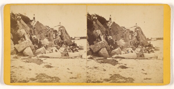 Unknown, [Cliff & Beach. Non (---illeg.)]