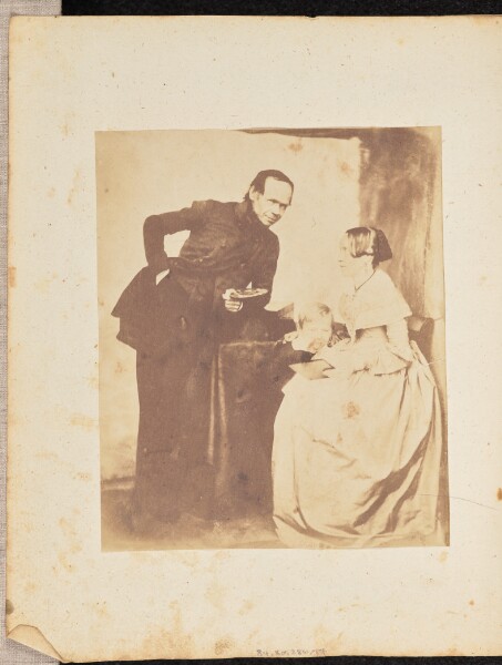 Jakob Höflinger, [Portrait of a man, woman, and child]