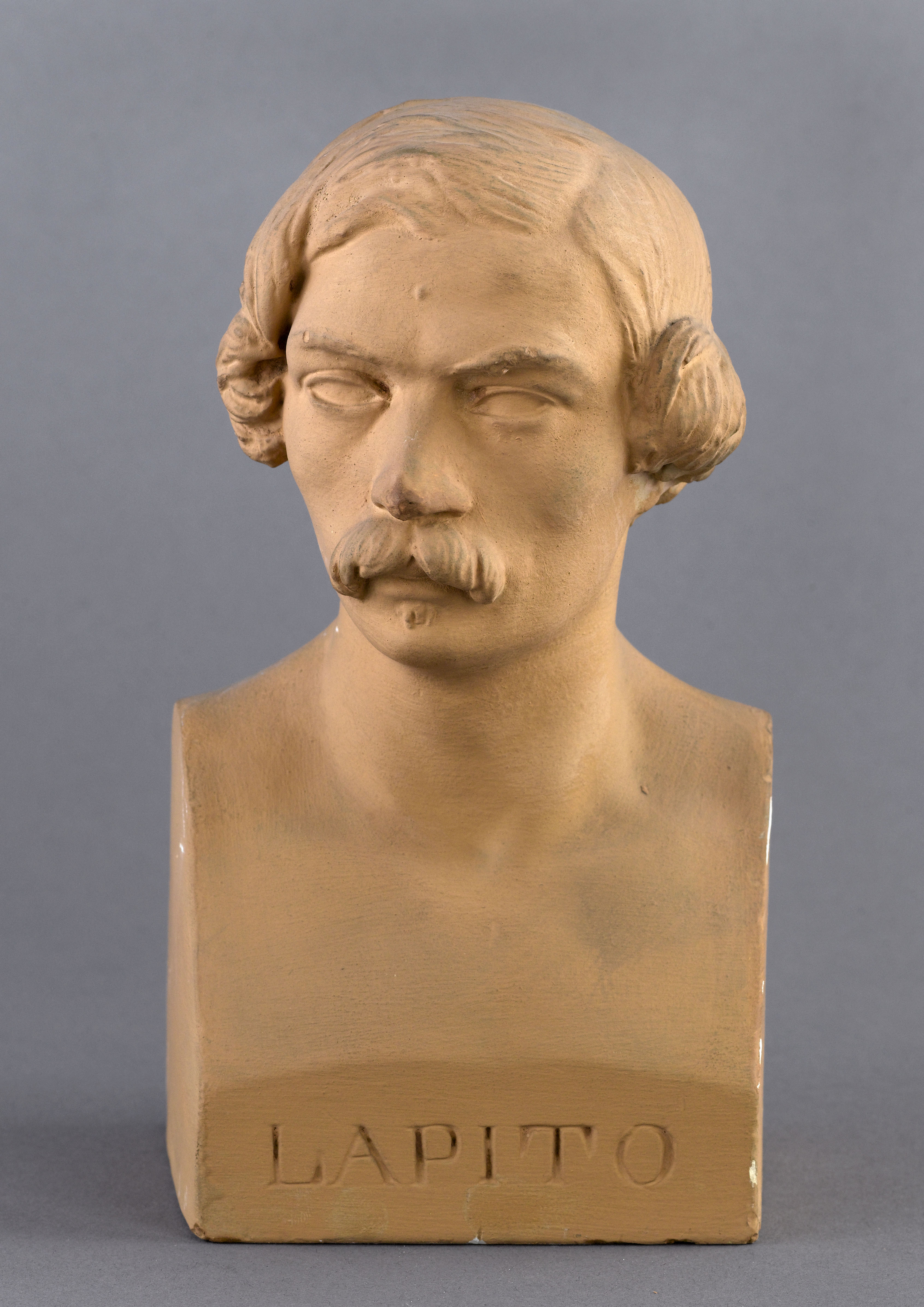 Jean Pierre Dantan, Portrait sérieux du peintre, Louis-Auguste Lapito (1805-1874)