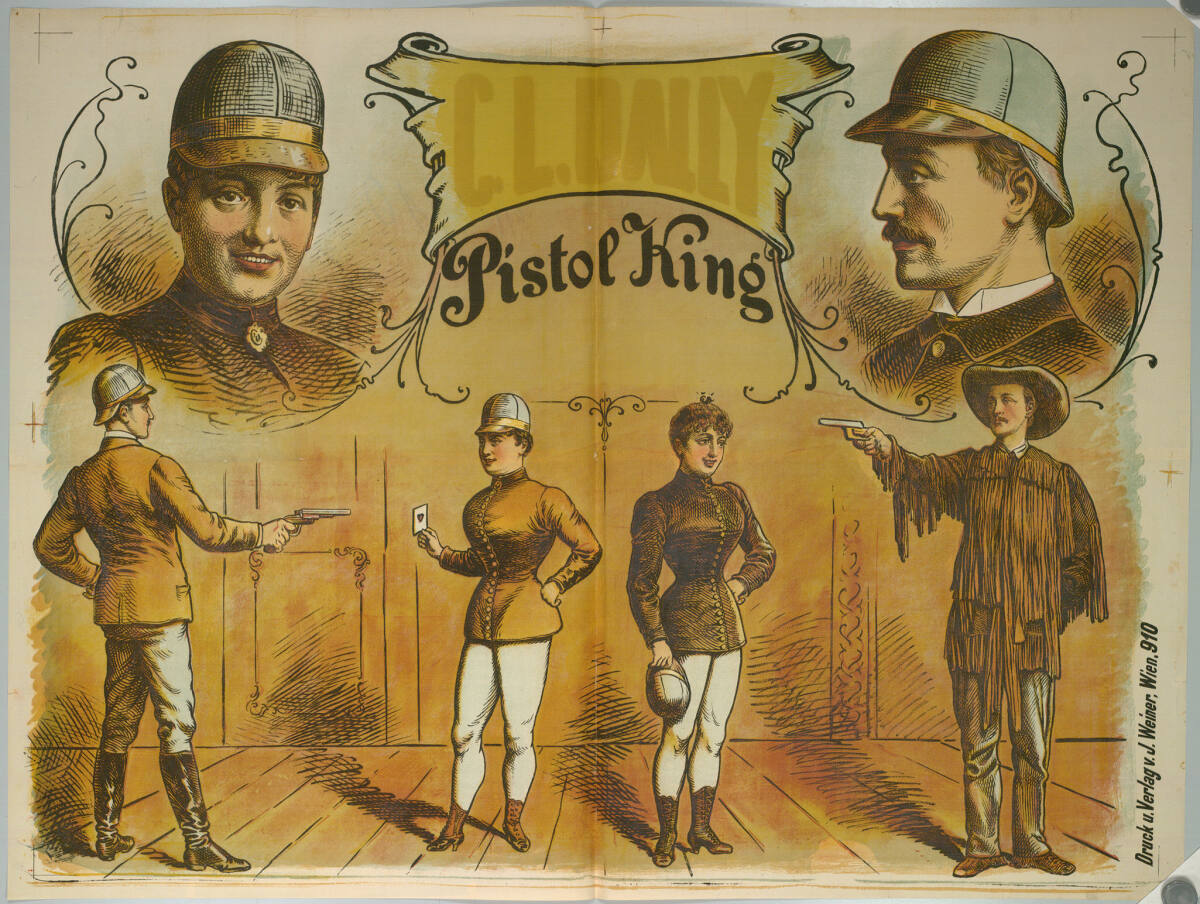 Anonym, C. L. DALLY; Pistol King