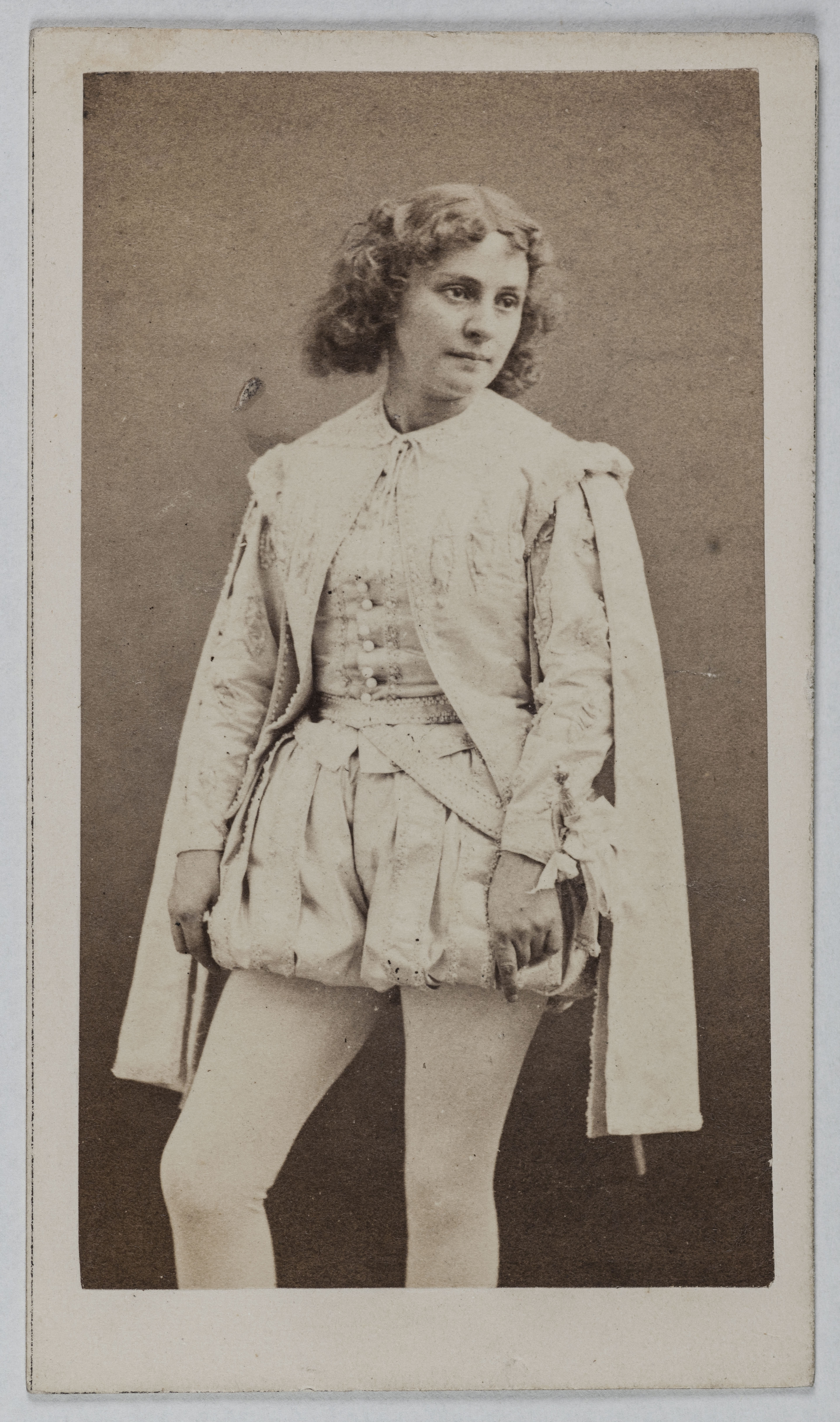 Anonyme, Portrait d'Essler Jane, (Augustine Jeanne Faessler, dite), (1836-1892), (actrice)