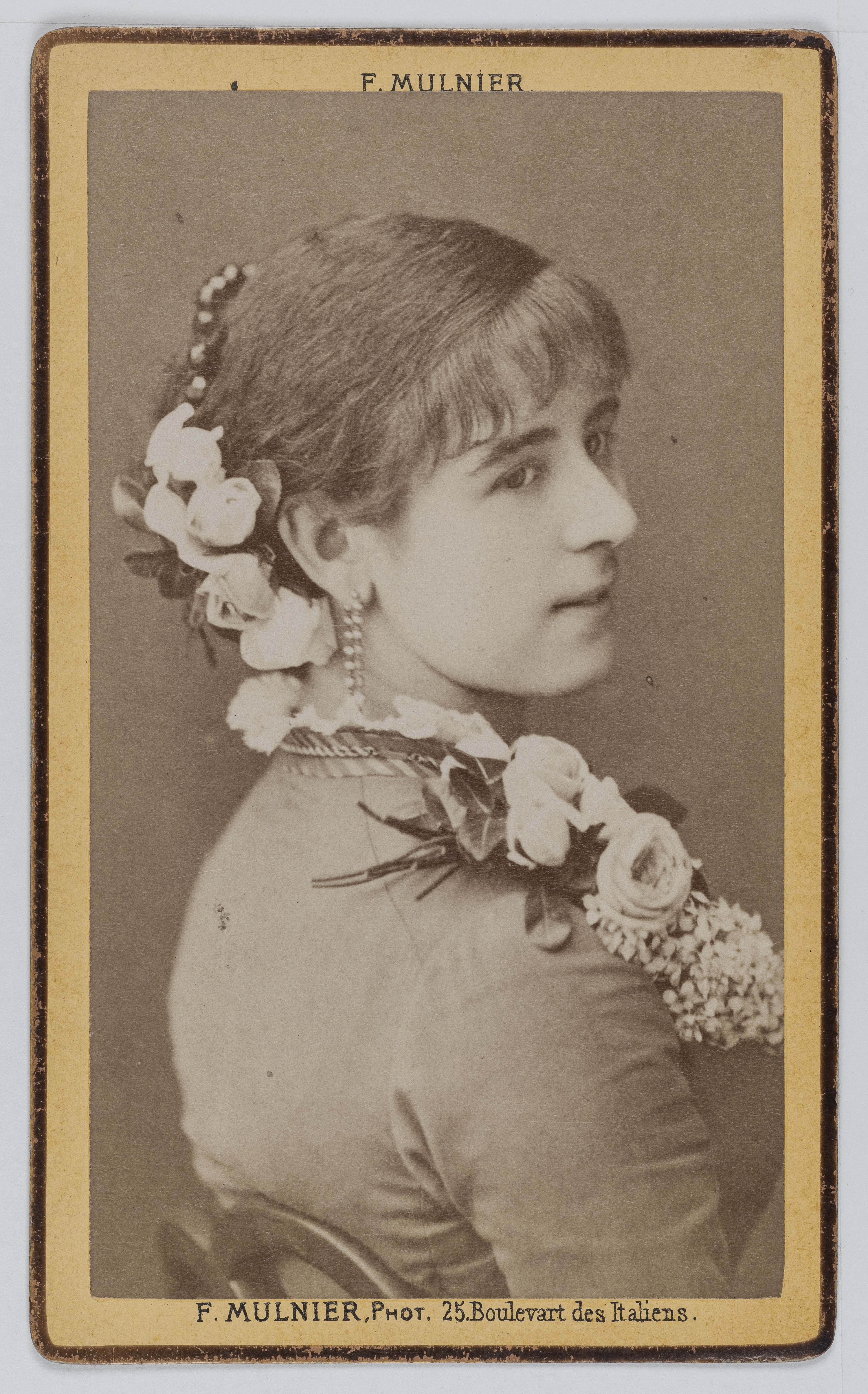 Ferdinand Mulnier, Portrait de Prince (ou Pepito), actrice.