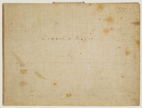 Edgar Degas, An Album of Pencil Sketches