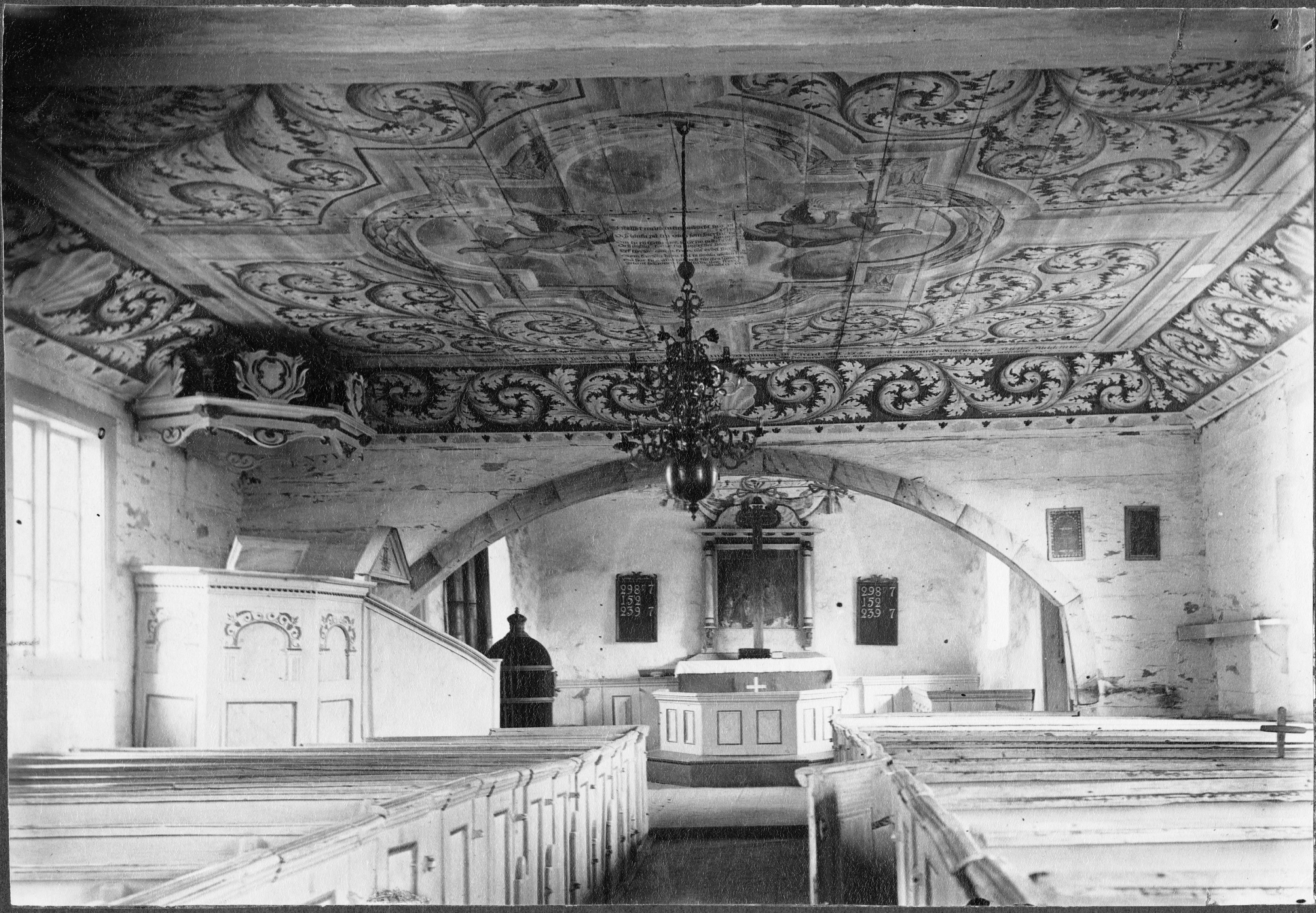 Sanfrid Welin, Long gamla kyrka