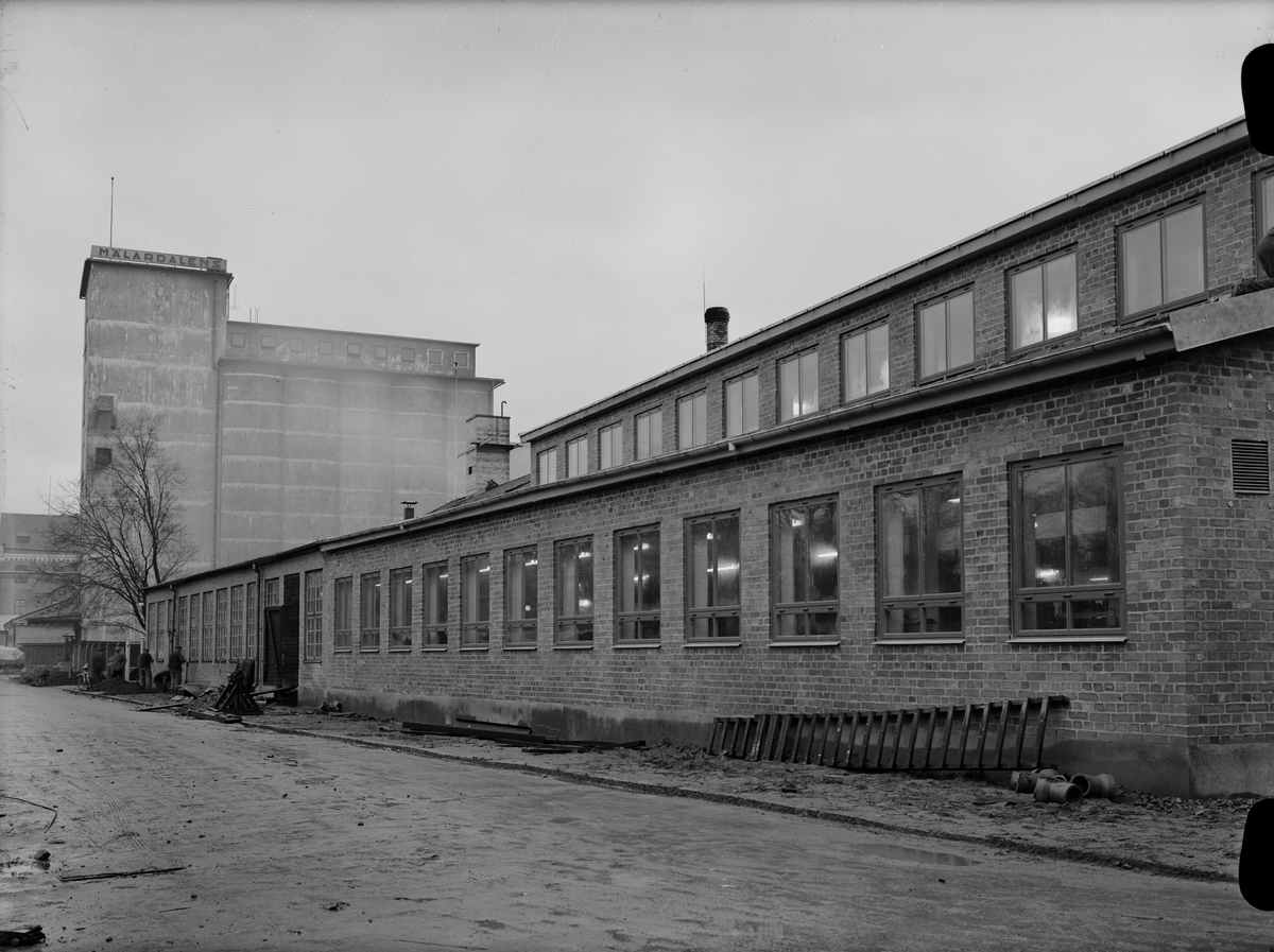 Paul Sandberg, Mälardalens Lantmannaförbund, Östra Ågatan, kvarteret Fabriken, nuvarande kvarteret Ångkvarnen, Kungsängen, Uppsala 1949