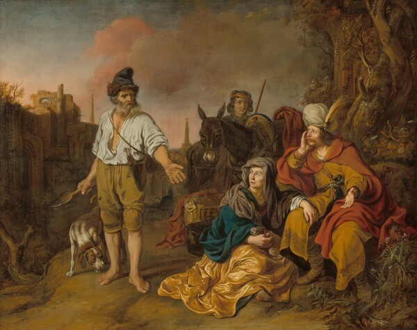 Gerbrand van den Eeckhout, The Levite at Gibeah