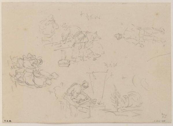 George Chinnery, Chinese figures