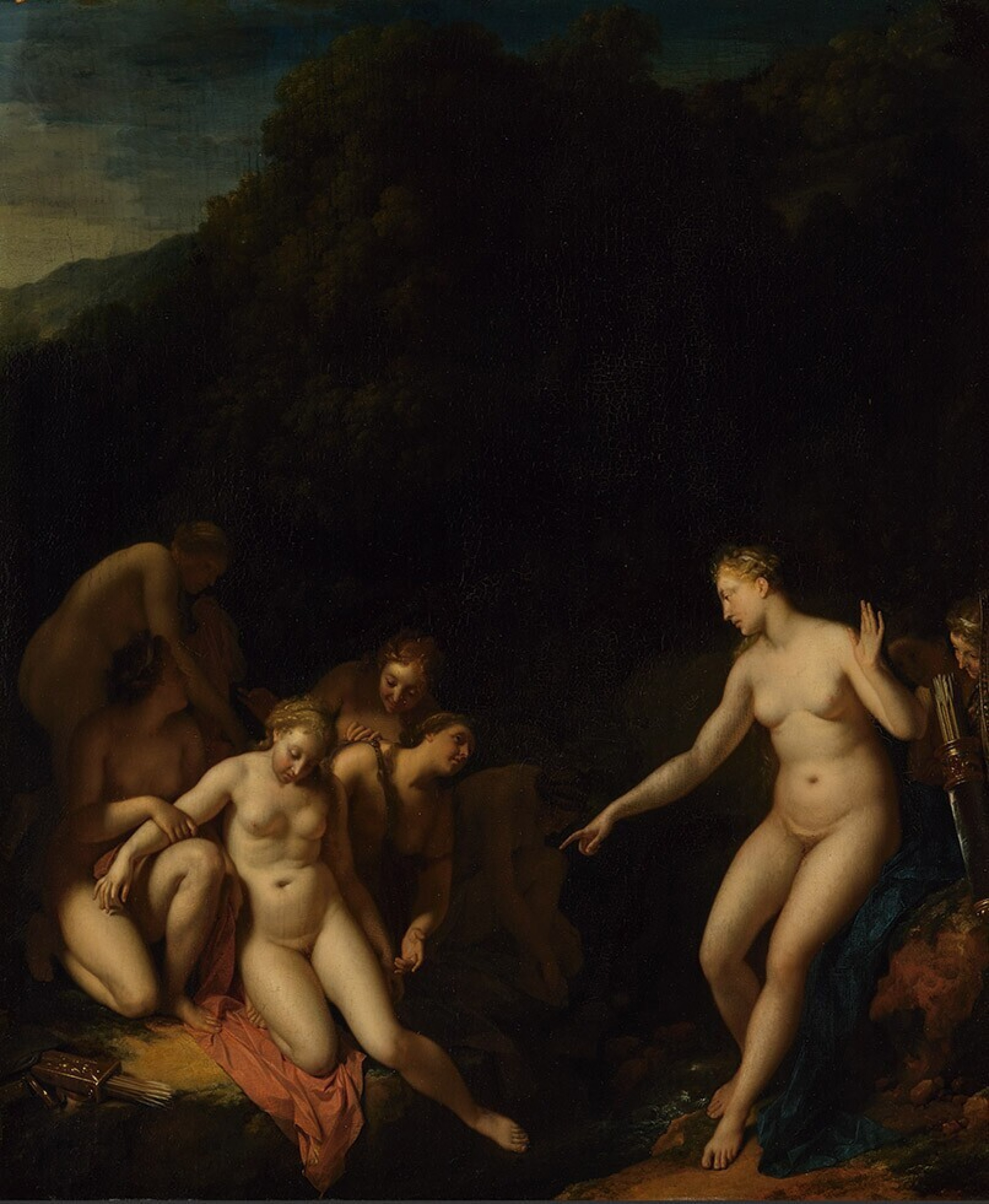 Adriaen van der Werff, Diana Discovers Callisto's Slip